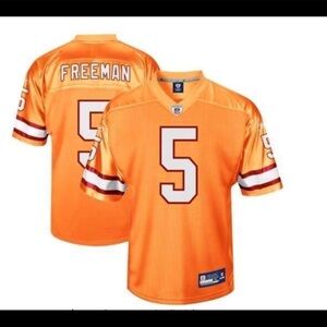 Vintage REEBOK ONFIELD #5 JOSH FREEMAN JERSEY TAMPA BAY BUCCANEERS